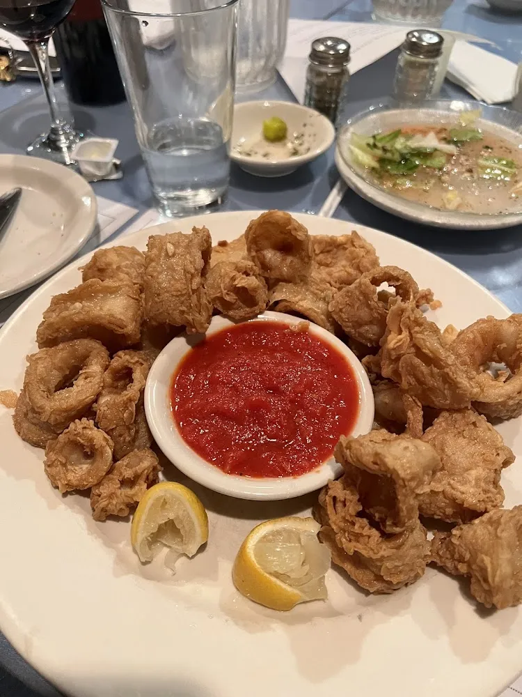 Fried Calamari with Marinara Sauce