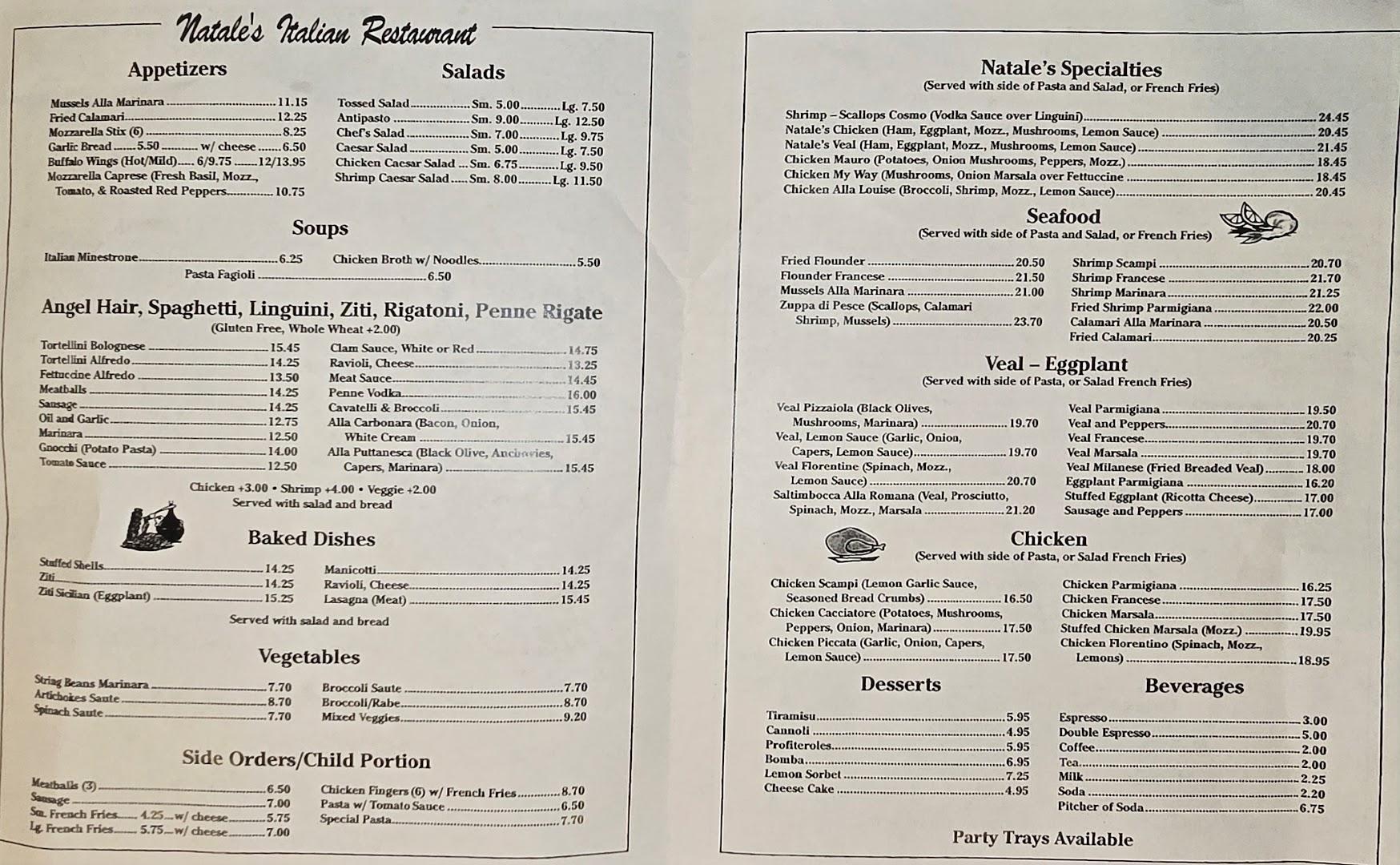 Natale's Italian Restaurant & Pizza